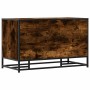 Banco zapatero madera de ingeniería roble ahumado 84x40x53,5 cm von , Bänke für Hallen und Lager - Ref: Foro24-849231, Preis:...
