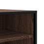 Banco zapatero madera de ingeniería marrón roble 84x40x53,5 cm von , Bänke für Hallen und Lager - Ref: Foro24-849233, Preis: ...