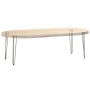 Patas mesa tipo horquilla 4 uds acero macizo acero natural 72cm von , Tischbeine - Ref: Foro24-4012447, Preis: 67,06 €, Rabat...