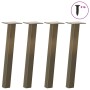 Patas para mesa de centro 4 uds acero acero natural 42 cm von , Tischbeine - Ref: Foro24-4012491, Preis: 45,87 €, Rabatt: %