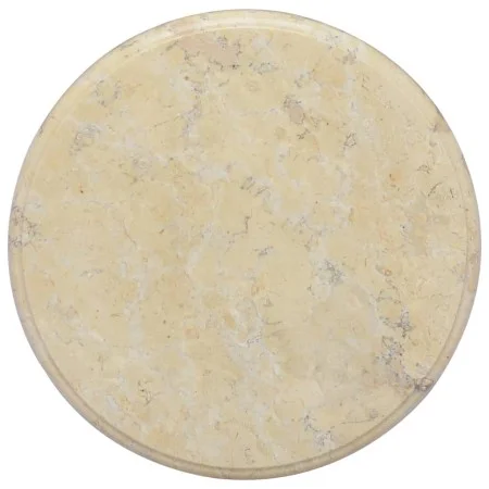 Cream marble table top Ø40x2.5 cm by vidaXL, Table tops - Ref: Foro24-149189, Price: 81,64 €, Discount: %