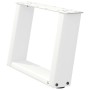 Patas de mesa de centro forma U 2uds acero blanco 40x(30-31) cm de , Patas para mesas - Ref: Foro24-4012741, Precio: 57,18 €,...