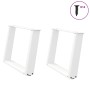 Patas de mesa de centro forma U 2uds acero blanco 60x(42-43) cm by , Table legs - Ref: Foro24-4012769, Price: 70,72 €, Discou...