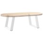 Patas de mesa de centro forma U 2uds acero blanco 60x(42-43) cm by , Table legs - Ref: Foro24-4012769, Price: 70,72 €, Discou...