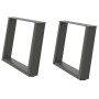 Patas para mesa de centro en forma de U 2 uds antracita acero von , Tischbeine - Ref: Foro24-4012774, Preis: 74,52 €, Rabatt: %
