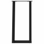 Patas de mesa consola en forma U 2 uds acero negro 28x(72-73)cm by , Table legs - Ref: Foro24-4012776, Price: 75,90 €, Discou...