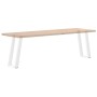 Patas de mesa consola forma U 2 uds acero blanco 38x(72-73) cm by , Table legs - Ref: Foro24-4012781, Price: 73,64 €, Discoun...