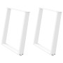 Patas para mesa de comedor en forma de U 2 uds acero blanco von , Tischbeine - Ref: Foro24-4012797, Preis: 95,00 €, Rabatt: %