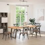 Patas para mesa comedor forma U 2uds acero natural 70x(72-73)cm by , Table legs - Ref: Foro24-4012795, Price: 86,18 €, Discou...