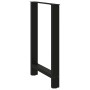 Patas de mesa de centro acero negro 2 uds 60x(90-91) cm de , Patas para mesas - Ref: Foro24-4013332, Precio: 106,50 €, Descue...