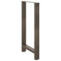 Patas para mesa de centro de acero natural 2 uds 60x(100-101)cm de , Patas para mesas - Ref: Foro24-4013347, Precio: 98,11 €,...