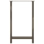 Patas para mesa de centro de acero natural 2 uds 60x(100-101)cm de , Patas para mesas - Ref: Foro24-4013347, Precio: 98,11 €,...