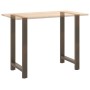 Patas para mesa de centro de acero natural 2 uds 60x(100-101)cm de , Patas para mesas - Ref: Foro24-4013347, Precio: 98,11 €,...