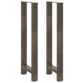 Patas para mesa de centro de acero natural 2 uds 40x(110-111)cm von , Tischbeine - Ref: Foro24-4013351, Preis: 111,66 €, Raba...
