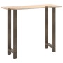 Patas para mesa de centro de acero natural 2 uds 40x(110-111)cm by , Table legs - Ref: Foro24-4013351, Price: 113,52 €, Disco...