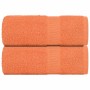 Toallas de visita 2 piezas naranja 30x50cm 360 gsm 100% algodón de , Toallas - Ref: Foro24-136899, Precio: 15,05 €, Descuento: %