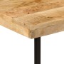 Escritorio madera maciza mango y hierro 165x110x77 cm by , Desks - Ref: Foro24-353333, Price: 314,29 €, Discount: %