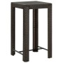 Gartenbar-Möbelset, 5-teilig, aus braunem PE-Rattan mit Armlehnen. von vidaXL, Gartensets - Ref: Foro24-3064807, Preis: 344,3...