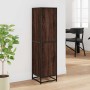 Aparador alto madera ingeniería marrón roble 35,5x35x139cm von , Sideboards - Ref: Foro24-849058, Preis: 95,51 €, Rabatt: %