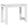 Escritorio de madera contrachapada blanco 100x45x75 cm de , Escritorios - Ref: Foro24-860427, Precio: 63,22 €, Descuento: %