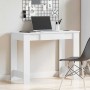 Escritorio de madera contrachapada blanco 100x45x75 cm de , Escritorios - Ref: Foro24-860427, Precio: 63,22 €, Descuento: %