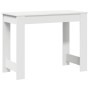 Escritorio de madera contrachapada blanco 100x45x75 cm de , Escritorios - Ref: Foro24-860427, Precio: 63,22 €, Descuento: %