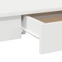 Escritorio de madera contrachapada blanco 100x45x75 cm de , Escritorios - Ref: Foro24-860427, Precio: 63,22 €, Descuento: %
