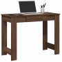 Escritorio de madera de ingeniería roble marrón 100x45x75 cm von , Schreibtische - Ref: Foro24-860433, Preis: 61,93 €, Rabatt: %