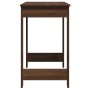 Escritorio de madera de ingeniería roble marrón 100x45x75 cm von , Schreibtische - Ref: Foro24-860433, Preis: 61,93 €, Rabatt: %