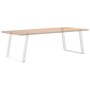 Patas para mesa comedor forma U 2uds acero blanco 100x(72-73)cm by , Table legs - Ref: Foro24-4012805, Price: 109,40 €, Disco...