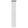 Mueble de baño BODO blanco y marrón 44x30x160 cm von , Badezimmermöbel - Ref: Foro24-4016861, Preis: 129,92 €, Rabatt: %