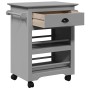 Carrito de cocina BODO gris 67,5x45x80 cm de , Carros de cocina y comedor - Ref: Foro24-4016880, Precio: 110,36 €, Descuento: %