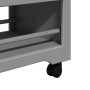 Carrito de cocina BODO gris 67,5x45x80 cm de , Carros de cocina y comedor - Ref: Foro24-4016880, Precio: 110,36 €, Descuento: %