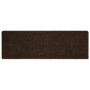 Treppenmatte 15 Stück brauner gelochter Stoff 65x21x4cm von vidaXL, Treppenmatten - Ref: Foro24-326188, Preis: 48,23 €, Rabat...