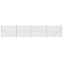 Cerca de alambre con brida plateada 1,6x10 m de , Paneles de vallas - Ref: Foro24-154036, Precio: 67,84 €, Descuento: %