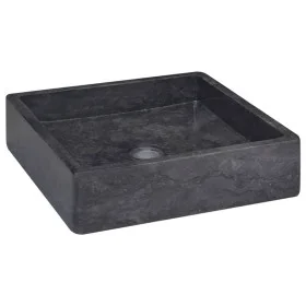 Black marble sink 40x40x10 cm by vidaXL, Sinks - Ref: Foro24-149169, Price: 117,53 €, Discount: %