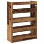 Mueble zapatero madera contrachapada madera vieja 60x25x81 cm by , Shoe racks and shoe organizers - Ref: Foro24-859885, Price...