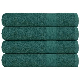 Toallas 4 piezas verde 100x200 cm 360 gsm 100% Algodón von , Handtücher - Ref: Foro24-136867, Preis: 81,80 €, Rabatt: %