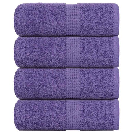 Toallas de jabón 4 uds púrpura 30x30 cm 360 gsm 100% algodón by , Towels - Ref: Foro24-136873, Price: 13,07 €, Discount: %