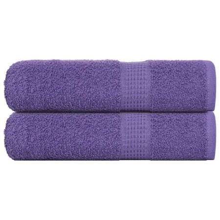 Toallas de mano 2 uds 100% algodón púrpura 50x100 cm 360 gsm by , Towels - Ref: Foro24-136878, Price: 16,08 €, Discount: %