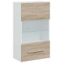 Muebles de TV 5 piezas con iluminación LED roble sonoma von , TV-Möbel - Ref: Foro24-3324231, Preis: 478,22 €, Rabatt: %