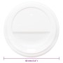 Tapas de cartón para vasos de café Ø80 mm 8oz 1000 uds von , Einwegbecher - Ref: Foro24-4102803, Preis: 38,19 €, Rabatt: %