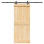 Puerta corredera con herrajes madera maciza de pino 85x210 cm von , Türen - Ref: Foro24-3332684, Preis: 180,80 €, Rabatt: %