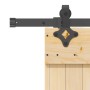 Puerta corredera con herrajes madera maciza de pino 85x210 cm von , Türen - Ref: Foro24-3332774, Preis: 193,03 €, Rabatt: %