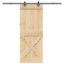 Puerta corredera con herrajes madera maciza de pino 90x210 cm von , Türen - Ref: Foro24-3332781, Preis: 216,59 €, Rabatt: %