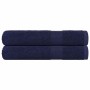 Toallas 2 uds 100% algodón azul marino 100x200 cm 600 gsm von , Handtücher - Ref: Foro24-136794, Preis: 41,55 €, Rabatt: %