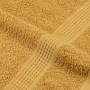 Toallas de mano 2 uds 100% algodón oro 50x100 cm 360 gsm de , Toallas - Ref: Foro24-136806, Precio: 16,06 €