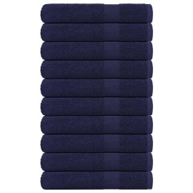 Toallas 10 uds 100% algodón azul marino 100x200 cm 600 gsm von , Handtücher - Ref: Foro24-136796, Preis: 146,92 €, Rabatt: %