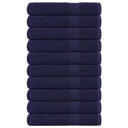 Toallas 10 uds 100% algodón azul marino 100x200 cm 600 gsm von , Handtücher - Ref: Foro24-136796, Preis: 146,92 €, Rabatt: %