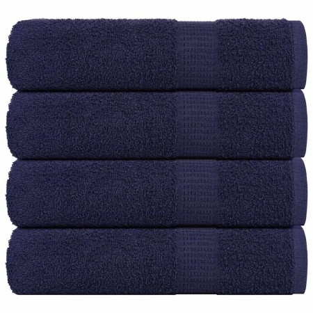 Toallas de baño 4 uds azul marino 100x150cm 360gsm 100% algodón by , Towels - Ref: Foro24-136789, Price: 44,81 €, Discount: %